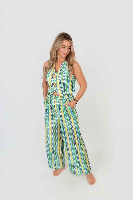 Set aus Weste & Hose
