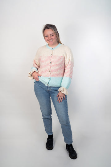 Jacke mit Volantärmeln