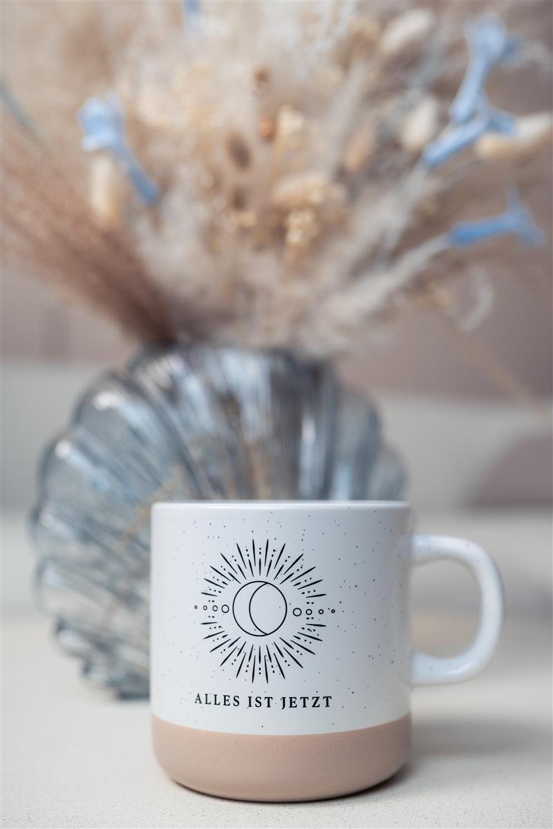 "Alles ist jetzt" Tasse