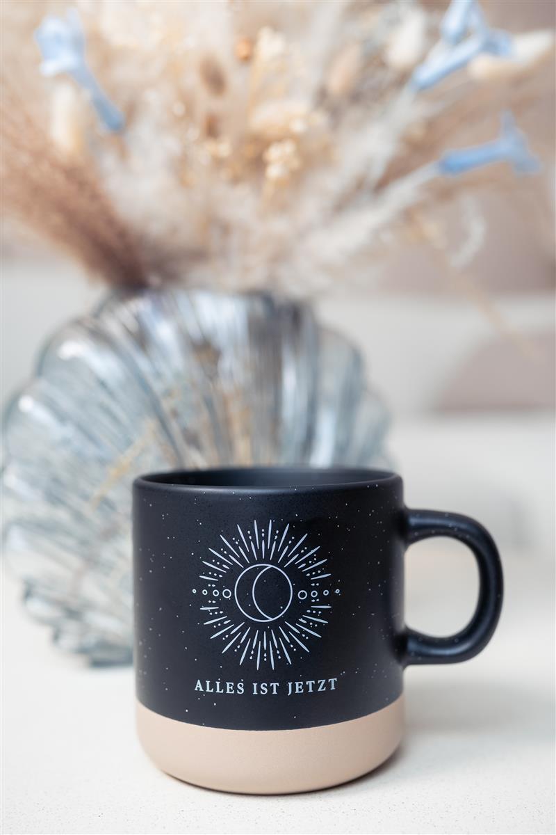 "Alles ist jetzt" Tasse