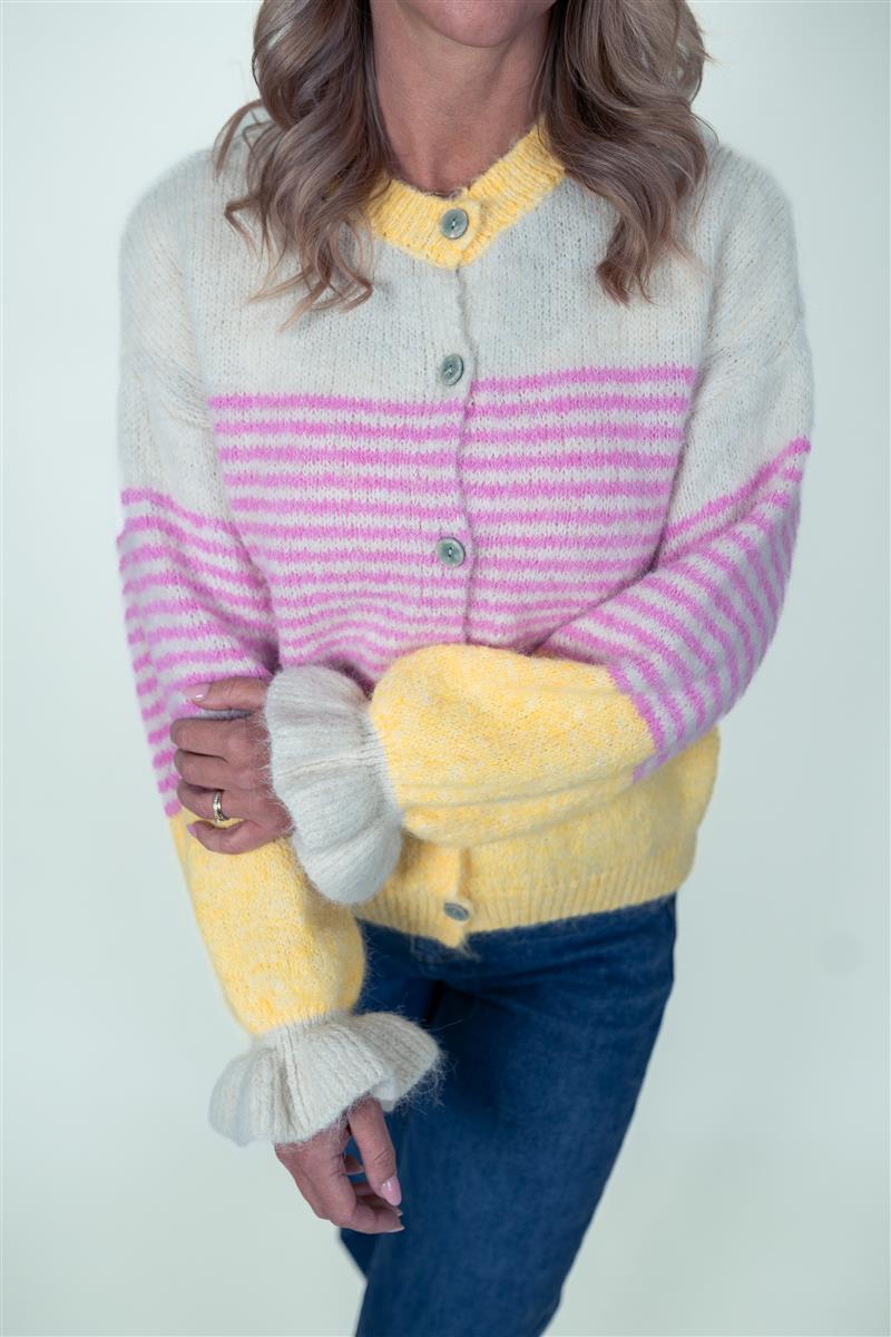 Jacke mit Volantärmeln