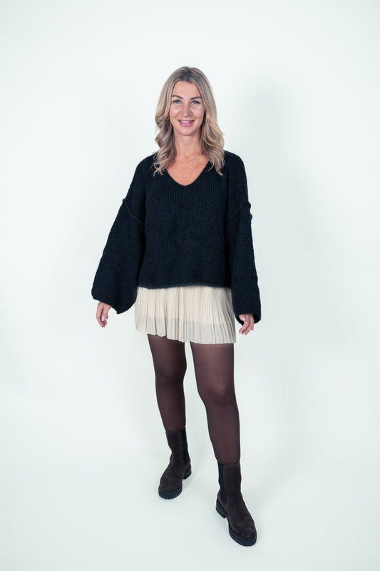 Plissierter Mini Rock