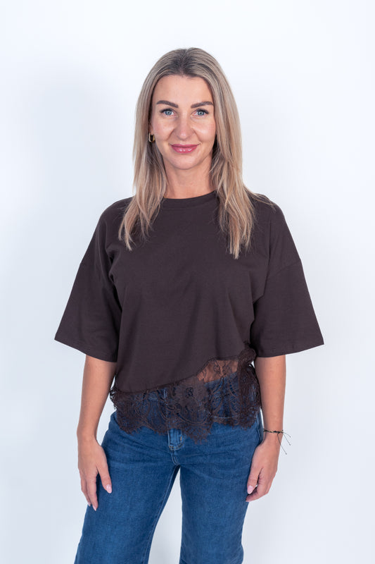 T-Shirt Oversized Spitze