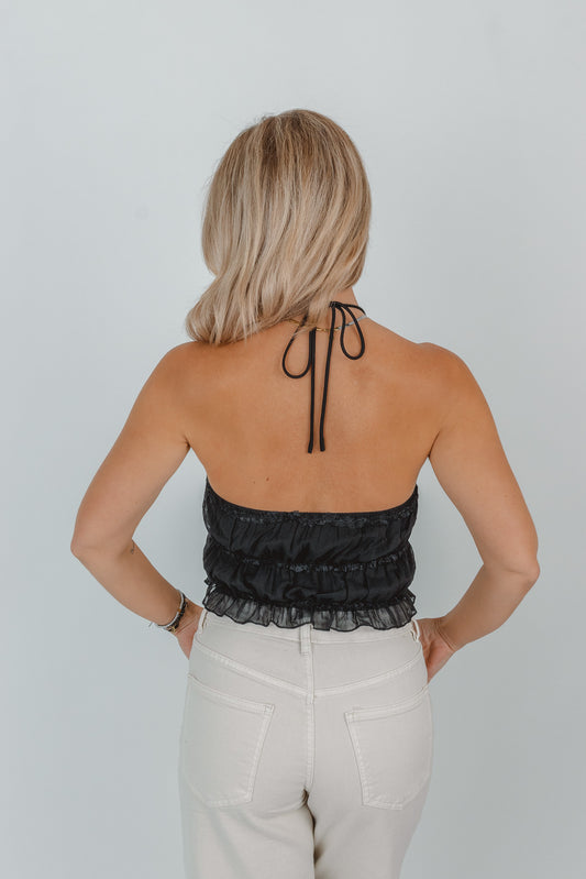 Neckholder Bandeau Top