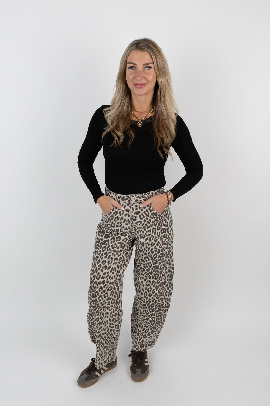 Jeans Balloon Fit in Leo