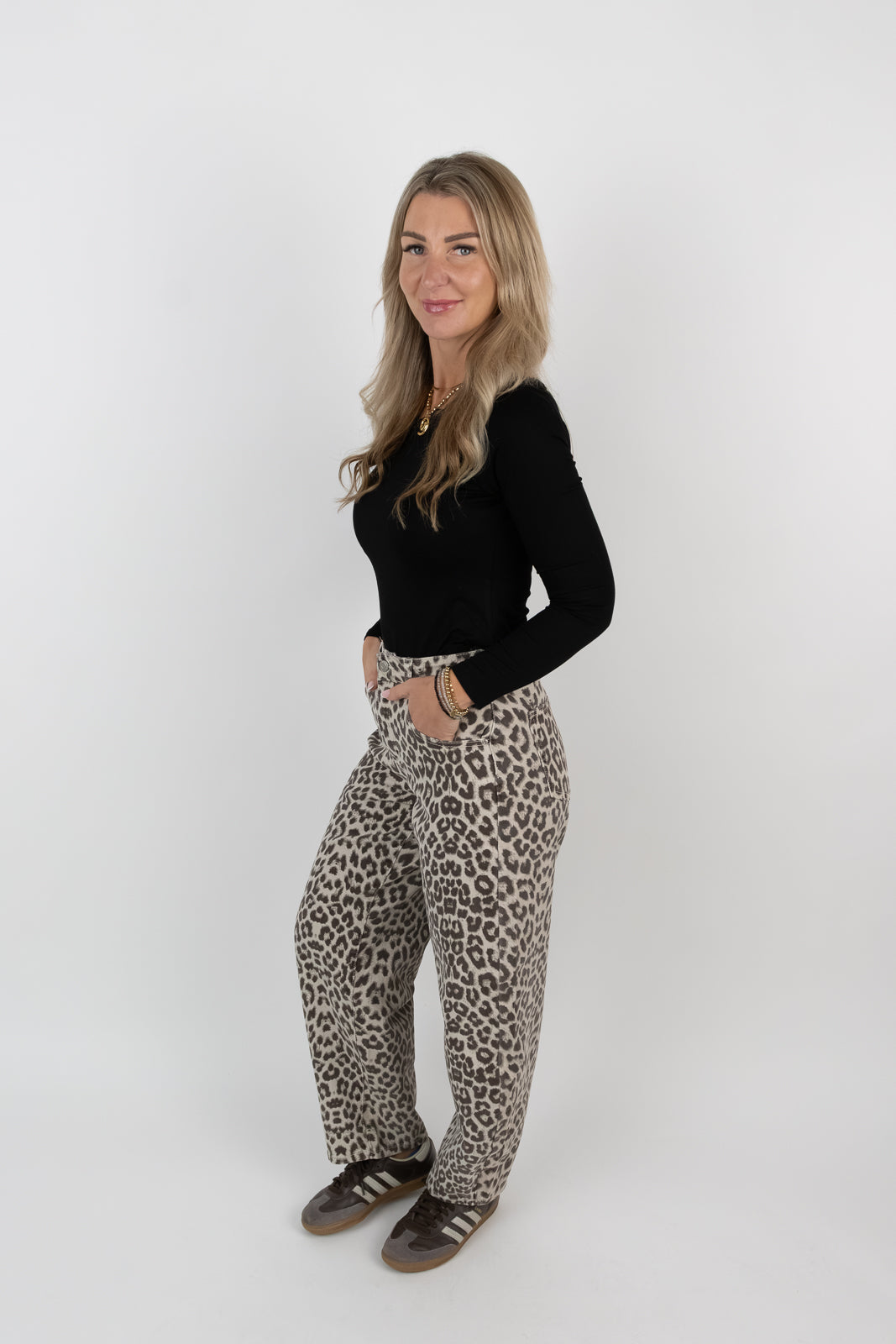 Jeans Balloon Fit in Leo