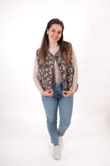 Weste mit Teddyfell Leo