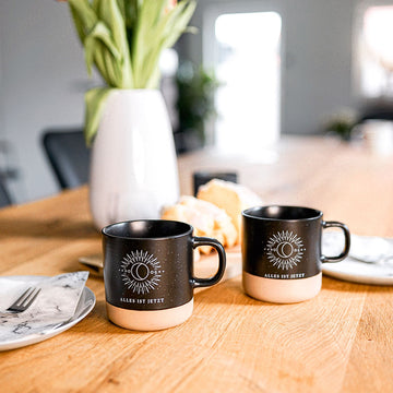 "Alles ist jetzt" Tasse